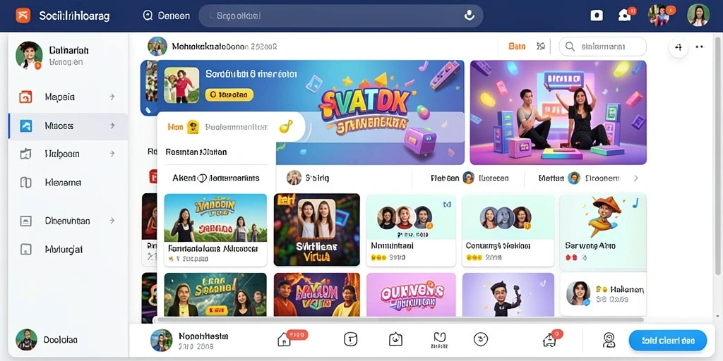 Tampilan antarmuka yang menarik dan user-friendly.