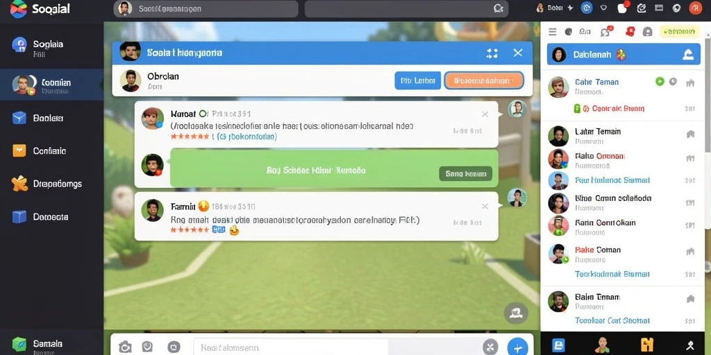 Tampilan antarmuka pengguna yang intuitif dan menarik.