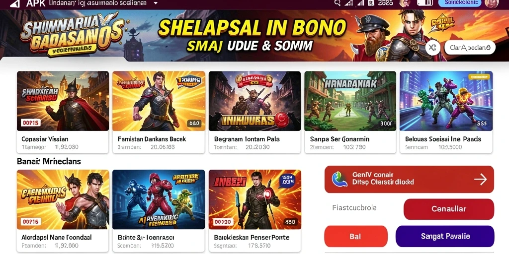 Tampilan antarmuka utama yang user-friendly.