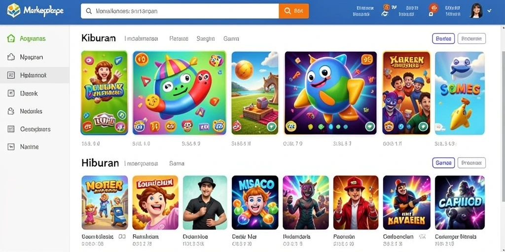 Tampilan antarmuka LION4D yang modern dan menarik.