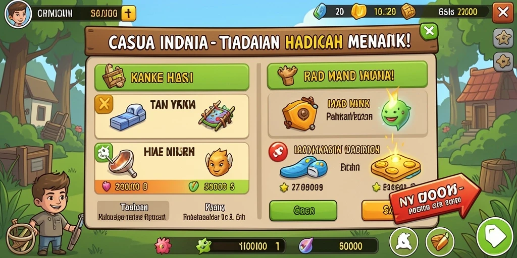 Tampilan antarmuka yang intuitif dan menarik.