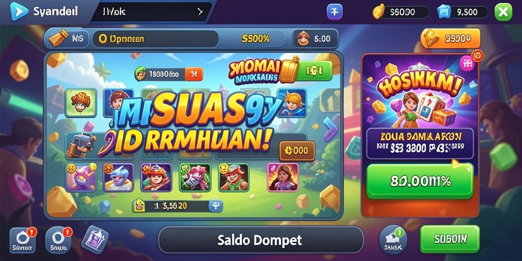Tampilan antarmuka yang menarik dan modern.