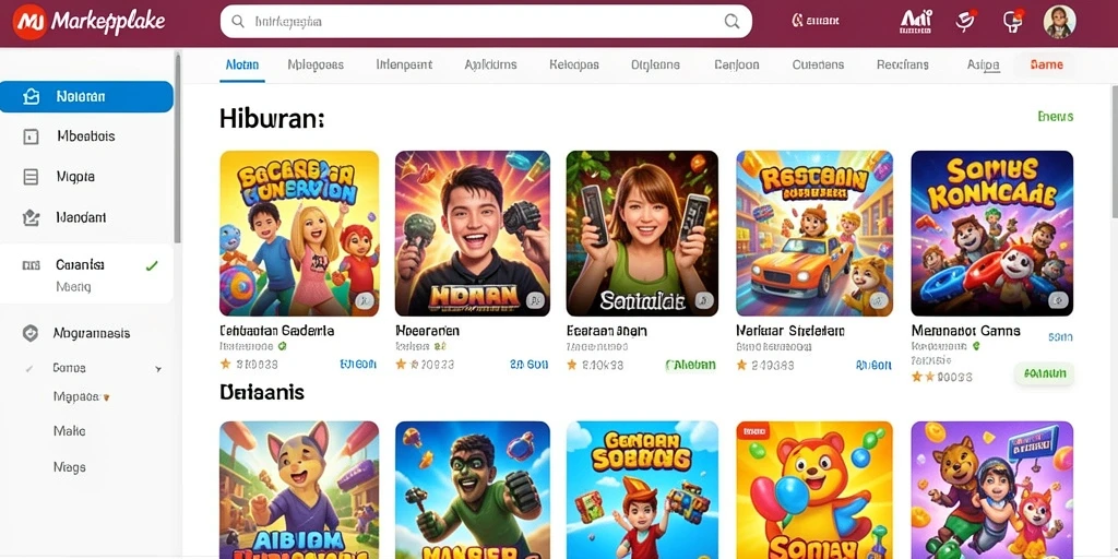 Tangkapan layar memperlihatkan karakter yang menarik.