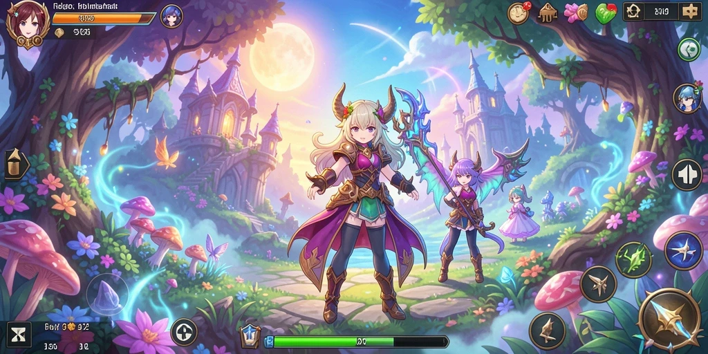 Screenshot menampilkan tampilan awal game RAJABOTAK yang memukau.